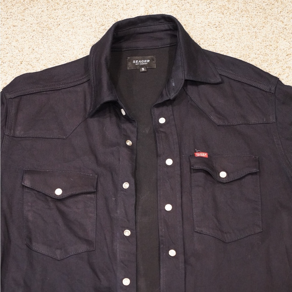 Seager Shirt Company button up size S